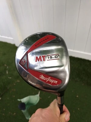 macgregor golf MT 3 wood cup face 15 degree fairway metal 65 Gram Graphite Stiff - Image 1 of 4
