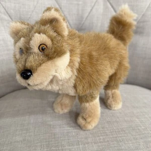 American Girl Kayas Pet Tatlo Timber Wolf Dog Plush Stuffed Animal 2008 posable - Picture 1 of 6