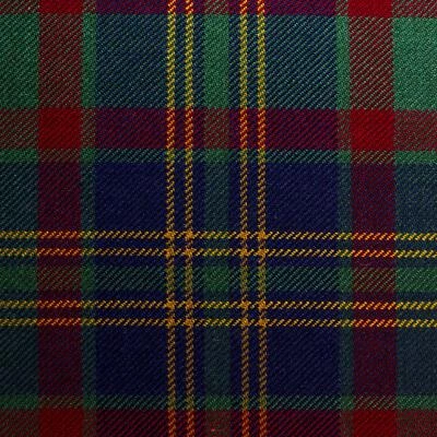 I LUV LTD Irish Tartan Fabric Material Medium Weight County Countyrk New Wool 1 Metre