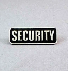 SECURITY PIN BADGE - Picture 1 of 1