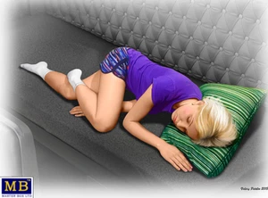 Master Box 24046 - Truckers Serie Kitty Princess James Sleep Maßstab 1:24 Bausatz - Bild 1 von 12