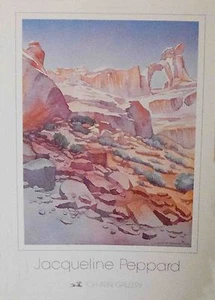 Engelsbogen von Jacqueline Peppard Southwestern Western Mountain Landsca [pe 21x28 - Bild 1 von 2