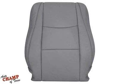 Cubierta de asiento de cuero gris inclinada del lado del conductor para Lexus GX470 2003 a 2009 Foto 1 de 4