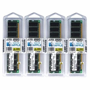 4GB KIT 4X 1GB PC2700 333MHZ APPLE Power Macintosh G5 M9020LL/A A1047 MEMORY RAM - Picture 1 of 1