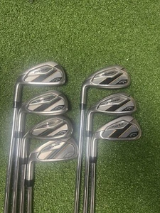 LH Callaway Mavrik Irons 5-PW, AW -True Temper XP 95 S300 - Good - Picture 1 of 12