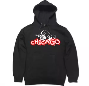 SUDADERA CON CAPUCHA CHICAGO CITY BALONCESTO GIMNASIO PARA HOMBRE A JUEGO CON EL EQUIPO CHICAGO BULLS - Imagen 1 de 2