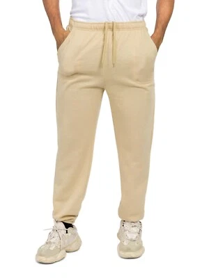 Men's Workout Lightweight Fleece Drawstring Elastic Cuff Sweatpants FL78-GSTYLE - Image 1 of 2