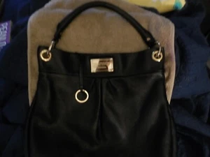 MARC  BY MARC  JACOBS  CLASSIC  Q  HILLIER  HOBO  SHOULDER  BAG IN  BLACK - Picture 1 of 9