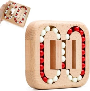 Rotating Magic Bean Fingertip, Wooden Spinning Magic Cube Toys - Picture 1 of 12