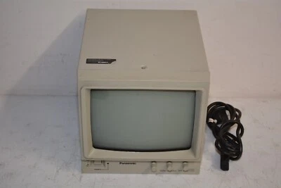 ^ Panasonic WV-BM900 9" BNC Black and White CRT Video Monitor #W5657 - Image 1 of 4