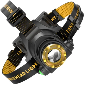 900000LM LED Headlamp Rechargeable Headlight Zoomable Head Torch Lamp Flashlight - Picture 1 of 24