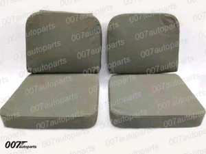 Juego de cojines de asiento delantero para Willys Jeep M38 y M38A1 cojín de lona + funda - Imagen 1 de 7