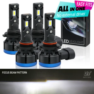 Syneticusa All-in-One 9005+9006 LED Headlight Combo Kit Light CSP Bulbs Hi Low - Bild 1 von 8