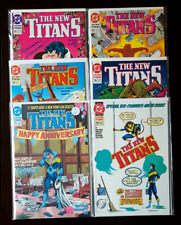 The New Titans! 6 comic book lot! High grade! DC Comics 90 - 92 Tom Grummett art
