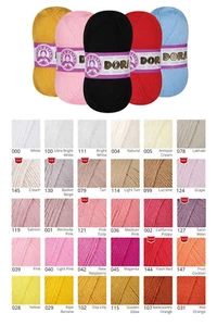 DORA Ören Bayan Madame Tricote Paris 250m 100g Angebot Wolle Türkei Neue Farben - Bild 1 von 155