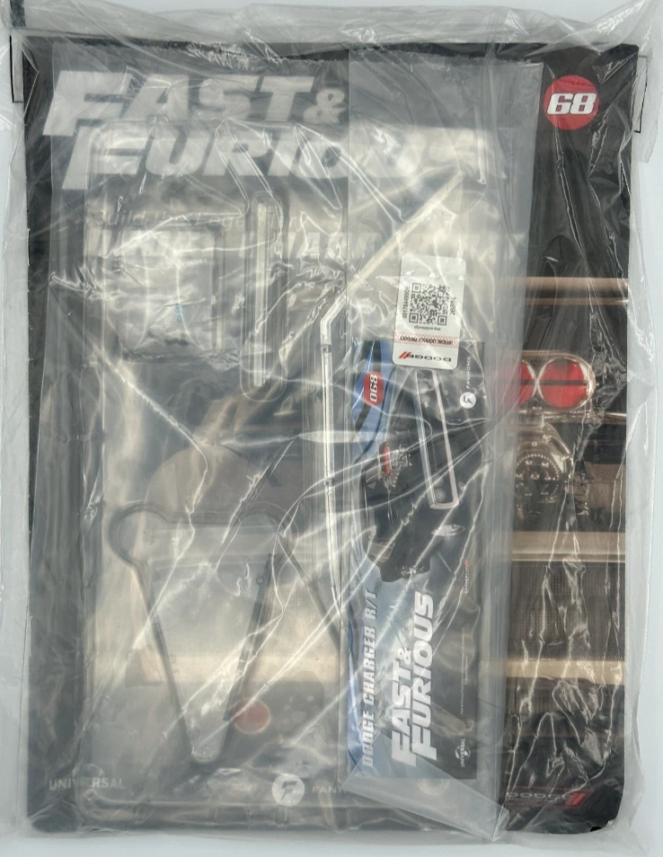 FANHOME 1:8 CONSTRUA SEU PRÓPRIO CARREGADOR DODGE R/T THE FAST AND FURIOUS CAR ISSUE 68 - Imagem 1 de 1