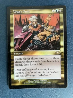 MTG FOIL PLANESHIFT URZA'S GUILT NM MAGIC THE GATHERING RARE ENGLISH SORCERY - Image 1 of 4