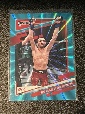 Askar Askarov - '22 Donruss Teal - #25/25 UFC - Image 1 of 2