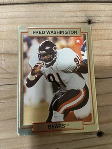 Actualización de novato 1990 llena de acción - Fred Washington #42 (RC) - Imagen 1 de 2