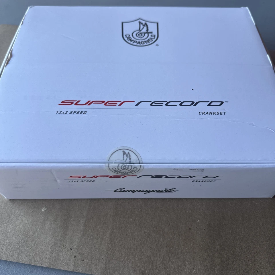 Juego de bielas Campagnolo SUPER RECORD 12S Carbono Ultra Torque: 172,5 mm 39/53T Nuevo Foto 1 de 3