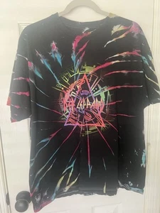 Camiseta Def Leppard Tie Dye XL Histeria Gráfico Banda T Rock N Roll - Imagen 1 de 5