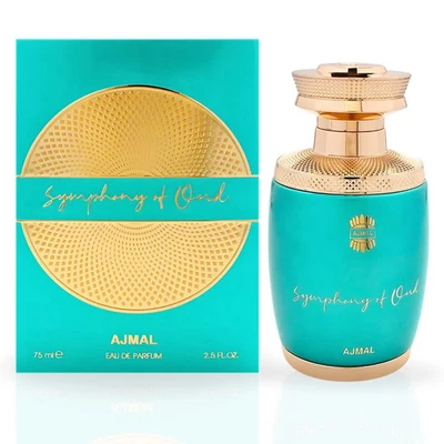 Symphony of Oud EDP Spray 75 ml (2,5 oz) von AJMAL | Langanhaltend, luxuriös, Capt - Bild 1 von 4