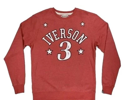 Allen Iverson Roots Of Fight 3xl Sweatshirt Red #3 New w/ Tags & Sealed RARE!! - Image 1 of 4