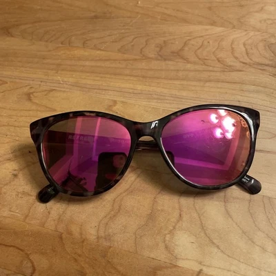 Óculos de sol Spy+ Spritzer refresh olho de gato preto 55-17 140 - Imagem 1 de 4