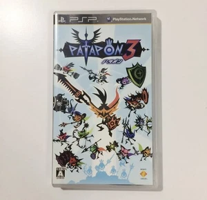 Patapon 3 PSP PlayStation Portable Sony Action Video Game with Case From Japan - Picture 1 of 3