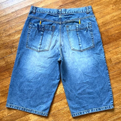 Pantalones Cortos De Colección DSquared2 DSQ2 Hombres 36-37 Distress Plisados Sueltos Pantalones Cortos Italia Estilo JNCO Foto 1 de 4