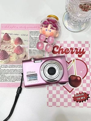 Nikon COOLPIX S2500 12.0MP 4x Optical Zoom CCD Digital Camera - Pink - Image 1 of 4