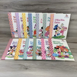 13 Disney Minnie 'n Me The Best Friends Collection Vintage Hardcover Books 90s - Picture 1 of 12
