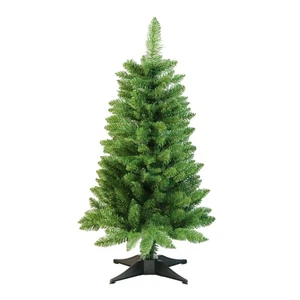 Small Christmas Tree 3FT Artificial Desktop Xmas Tree for Holiday Decor 160 B... - Picture 1 of 6