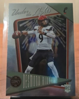 Desmond Ridder 2022 Legacy Under the Lights #UL-3 - Cincinnati Bearcats - Image 1 of 2