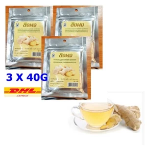 3X Ginger Powder 100% Organic No Sugar Instant Herbal Drink Balance Body 40g - Picture 1 of 9