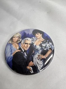 Dynasty TV Series Collectible Pin Back Button 3โ Round- 1985 by Royal Orleans - Picture 1 of 3