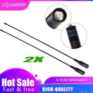 2X Antena de Mano NA-771 2.15DB SMA-Hembra 38cm Para Baofeng UV5R UV-Ha Nagoya - Imagen 1 de 15