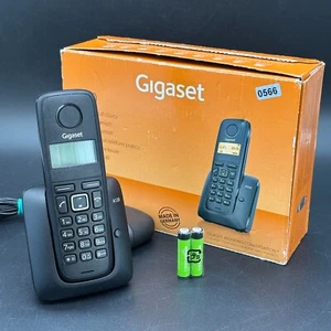 Telefon bezprzewodowy Gigaset A120 z nowymi bateriami ✅ - Zdjęcie 1 z 1
