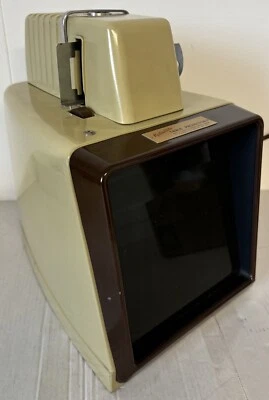 Proyector de mesa Kodak Kodaslide vintage años 50 60 para diapositivas de 35 mm, repuestos reparación Foto 1 de 4