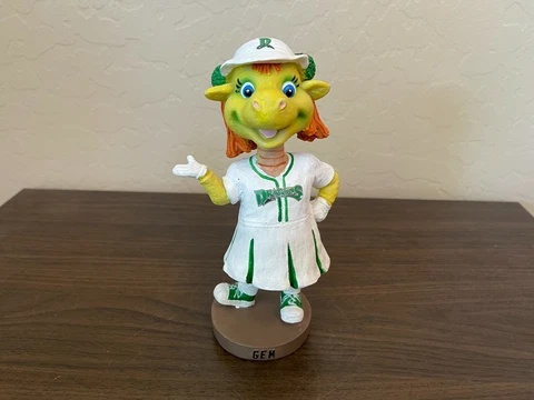 Dayton Dragons Mascot Gem MiLB BASEBALL SUPER AWESOME 2017 SGA Promo Bobblehead! Cover