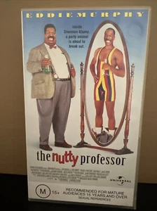 The Nutty Professor - Eddie Murphy - AUS VHS PAL Comedy Video - B12 - Picture 1 of 3