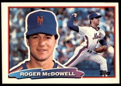 1988 Topps Big Roger McDowell 2088 New York Mets #101 - Image 1 of 2