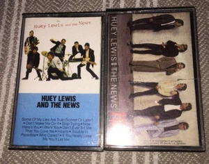 Cassette Tape Huey Lewis And The News Fore Lot 1986 1980 Stuck With You - Imagen 1 de 11