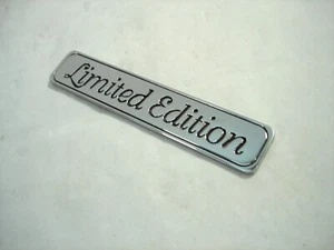 2000-2006 JAGUAR XKR 100 SILVERSTONE LIMITED EDITION SCRIPT BADGE EMBLEM - Picture 1 of 3