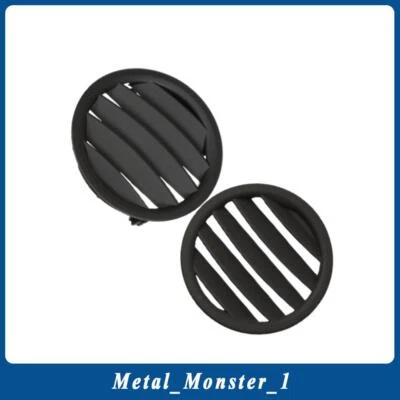 2X Front Air Vent Grilles Black Left+Right For 2005-2007 Ford Focus Replacement - Imagem 1 de 4