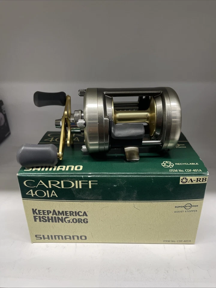 SHIMANO CARDIFF 401A 5.2 :1  maniglia sinistra - Immagine 1 di 4