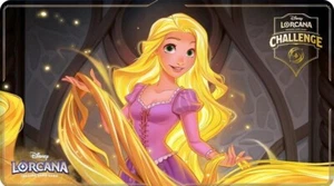 Disney Lorcana Challenge Spielmatte Playmat Rapunzel Foil Holo New - Picture 1 of 8