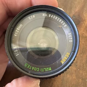 Sears Mod No 202 736920 Auto Zoom Multicoated 1:2.8 4.5 f=28 52mm Lens Nikon - Picture 1 of 3