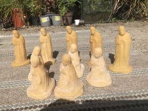 Supercast Latex molds , 5 pairs of Mary and Joseph molds (10 molds per pack) - Picture 1 of 2