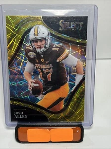 2022 Select Draft Picks Josh Allen Field Level Gold/Yellow Lazer Prizm - Bild 1 von 2